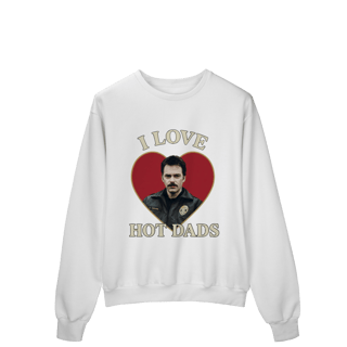 Nome do produto Moletom | I love hot dads Charlie Swan - Crepúsculo