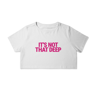 Nome do produto Cropped | It's Not That Deep - Demi Lovato
