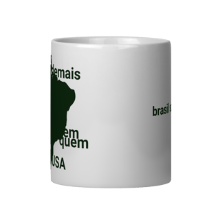 Nome do produto Caneca - Brasileiro Demais 