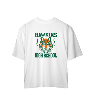 Nome do produto CAMISA OVERSIZED - HAWKINS HIGH SCHOOL | STRANGER THINGS