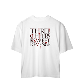 Nome do produto CAMISA OVERSIZED - SWEET REVENGE | MY CHEMICAL ROMANCE