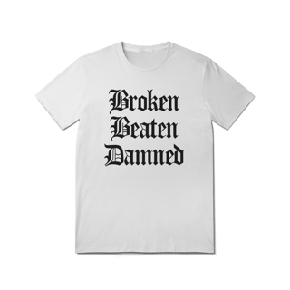 Nome do produto CAMISA - BROKEN BEATEN DAMNED| MY CHEMICAL ROMANCE