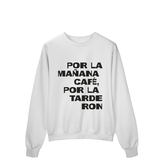 Nome do produto MOLETOM - CAFÉ & RON | BAD BUNNY