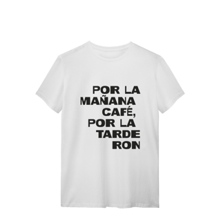 Nome do produto CAMISA - CAFÉ & RON | BAD BUNNY