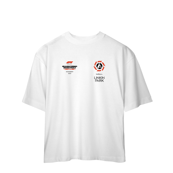 CAMISA OVERSIZED - GRANDE PRÊMIO DE SÃO PAULO | F1 LINKIN PARK