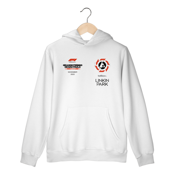 MOLETOM CANGURU - GRANDE PRÊMIO DE SÃO PAULO | F1 LINKIN PARK