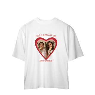 Nome do produto CAMISA OVERSIZED - CHILD OF DIVORCE NICK & DEMI LOVATO | JONAS BROTHERS