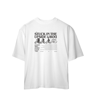 Nome do produto CAMISA OVERSIZED - STUCK IN THE UPSIDE DOWN | STRANGER THINGS