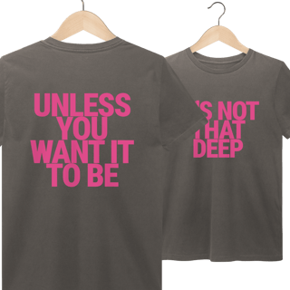 Camisa Estonada | It's Not That Deep - Demi Lovato