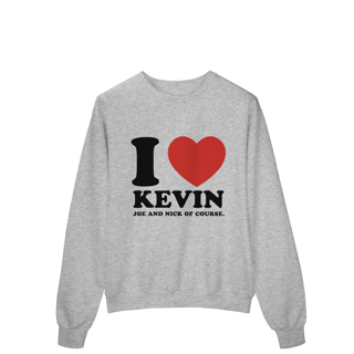 Nome do produto MOLETOM - I LOVE KEVIN | JONAS BROTHERS