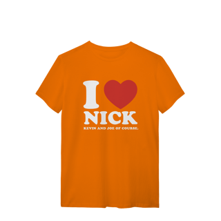 Nome do produto CAMISA - I LOVE NICK | JONAS BROTHERS