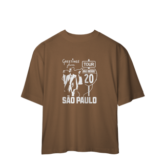 Nome do produto CAMISA OVERSIZED - GREETINGS FROM SÃO PAULO | JONAS BROTHERS