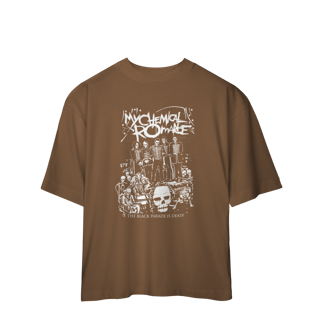 Nome do produto CAMISA OVERSIZED - TBP IS DEAD | MY CHEMICAL ROMANCE