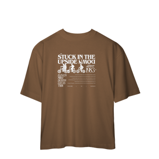 Nome do produto CAMISA OVERSIZED - STUCK IN THE UPSIDE DOWN | STRANGER THINGS
