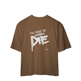 Nome do produto CAMISA OVERSIZED - MAKE ME WANNA DIE | THE PRETTY RECKLESS