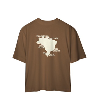 Nome do produto Camisa Oversized - Brasileira Demais 