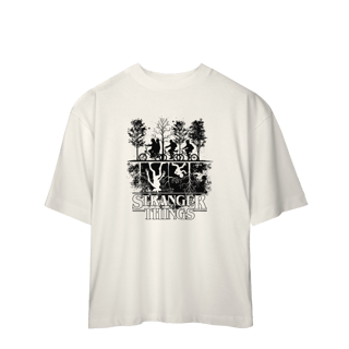 CAMISA OVERSIZED - MUNDO INVERTIDO | STRANGER THINGS