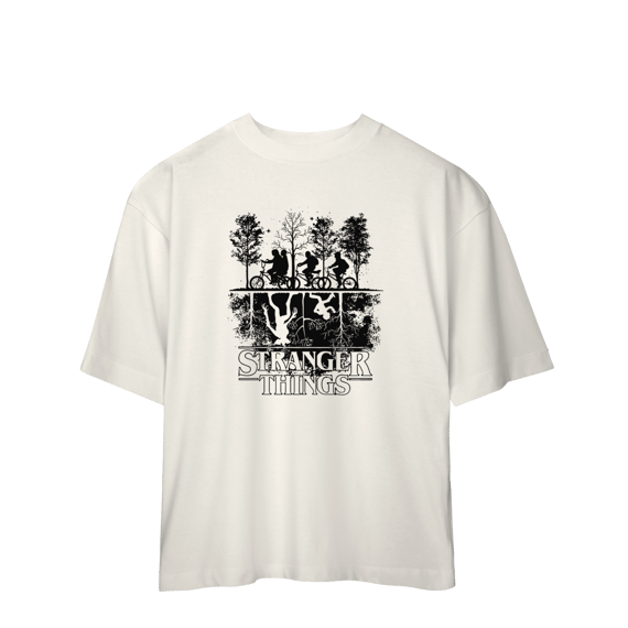 CAMISA OVERSIZED - MUNDO INVERTIDO | STRANGER THINGS