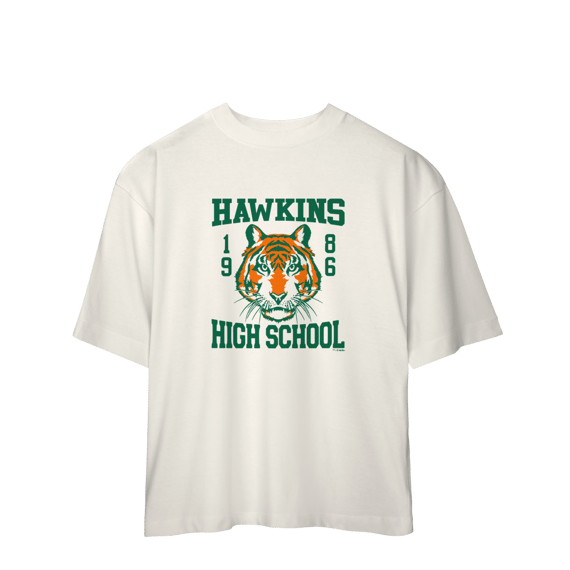 CAMISA OVERSIZED - HAWKINS HIGH SCHOOL | STRANGER THINGS