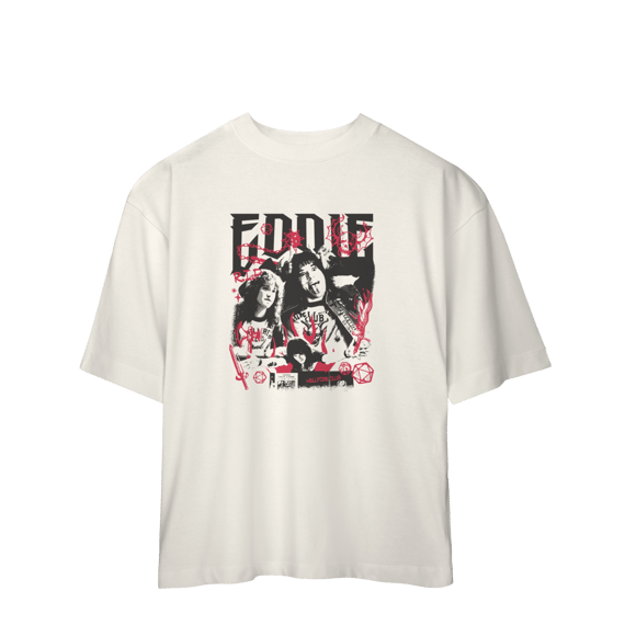 CAMISA OVERSIZED - EDDIE | STRANGER THINGS