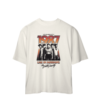 Nome do produto CAMISA OVERSIZED - 1987 | STRANGER THINGS