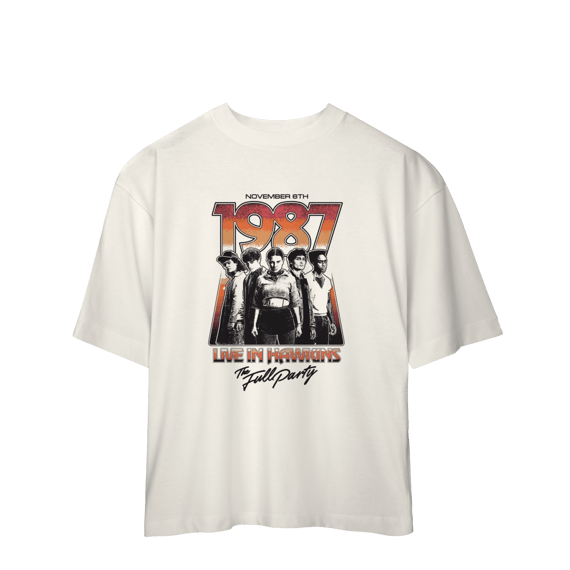 CAMISA OVERSIZED - 1987 | STRANGER THINGS