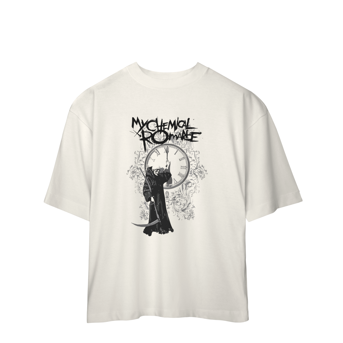 Nome do produto: CAMISA OVERSIZED | MY CHEMICAL ROMANCE
