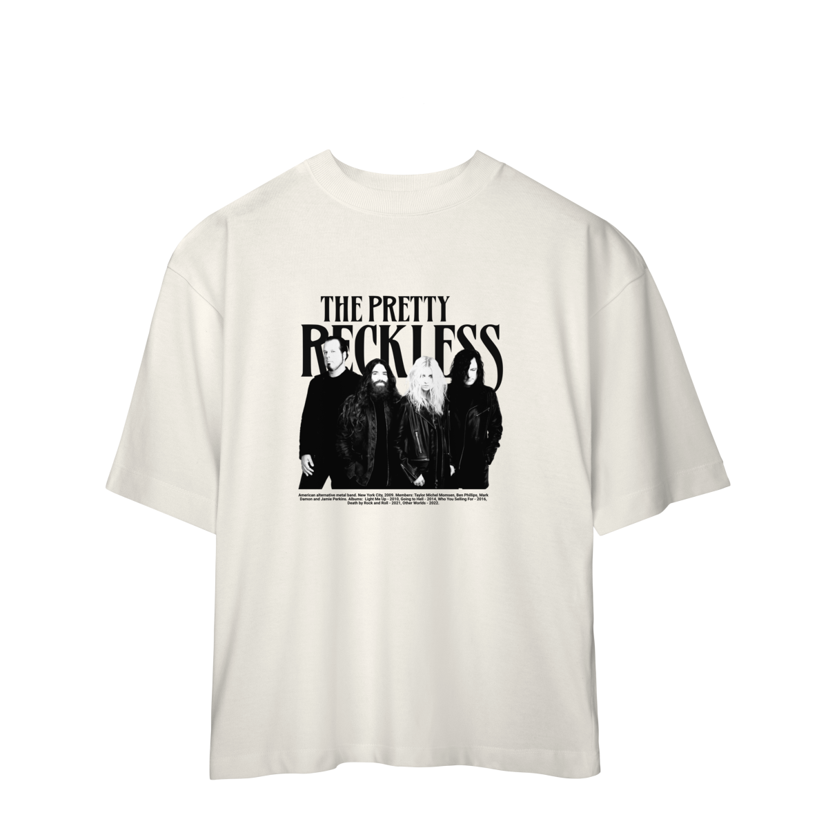 Nome do produto: CAMISA OVERSIZED | THE PRETTY RECKLESS