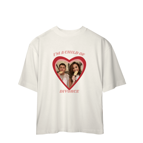 CAMISA OVERSIZED - CHILD OF DIVORCE NICK & DEMI LOVATO | JONAS BROTHERS