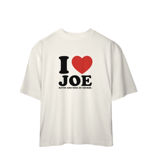Nome do produto CAMISA OVERSIZED - I LOVE JOE | JONAS BROTHERS