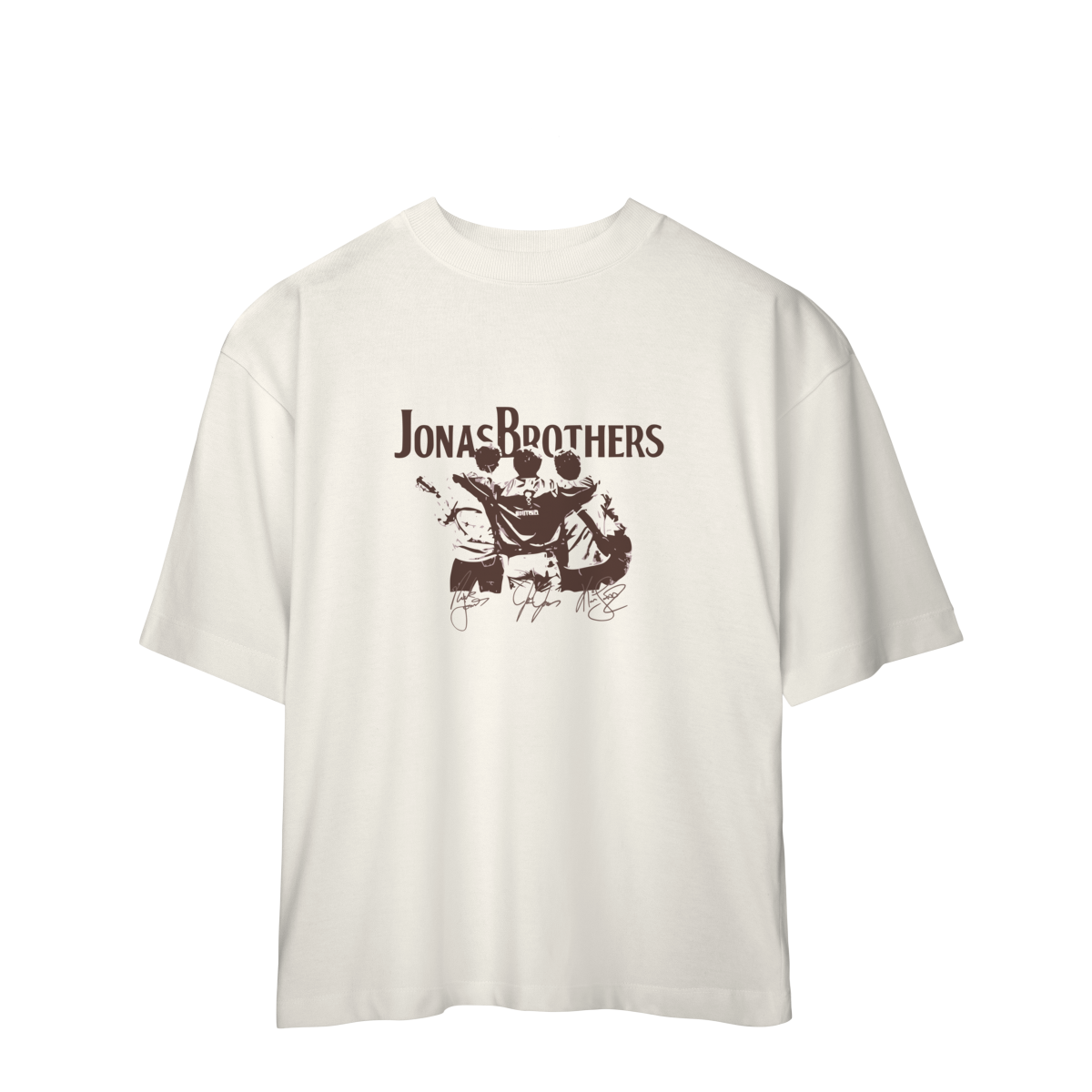 Nome do produto: CAMISA OVERSIZED - SIGNATURE | JONAS BROTHERS