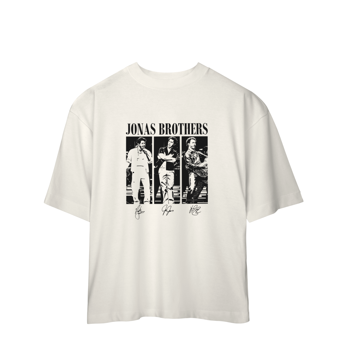 Nome do produto: CAMISA OVERSIZED - SIGNATURE | JONAS BROTHERS