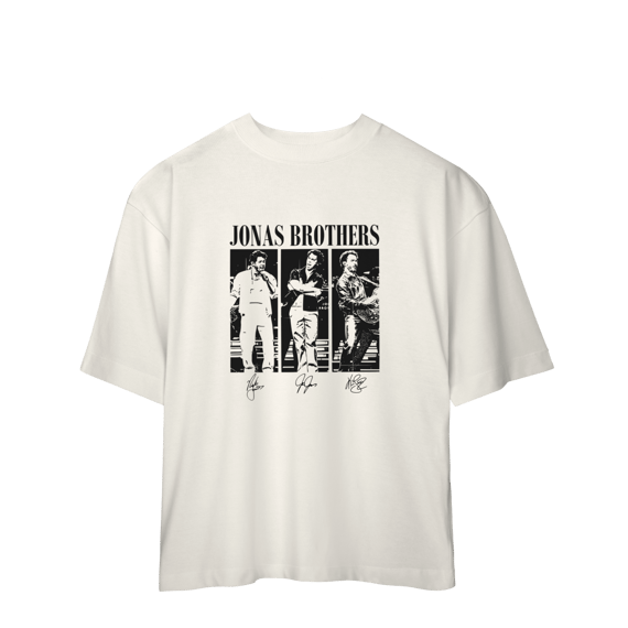 CAMISA OVERSIZED - SIGNATURE | JONAS BROTHERS