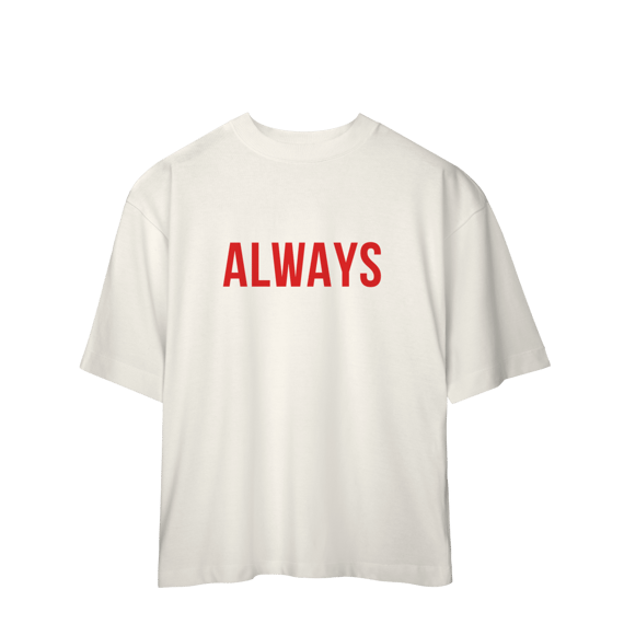 Camisa Oversized | Always - Twenty One Pilots