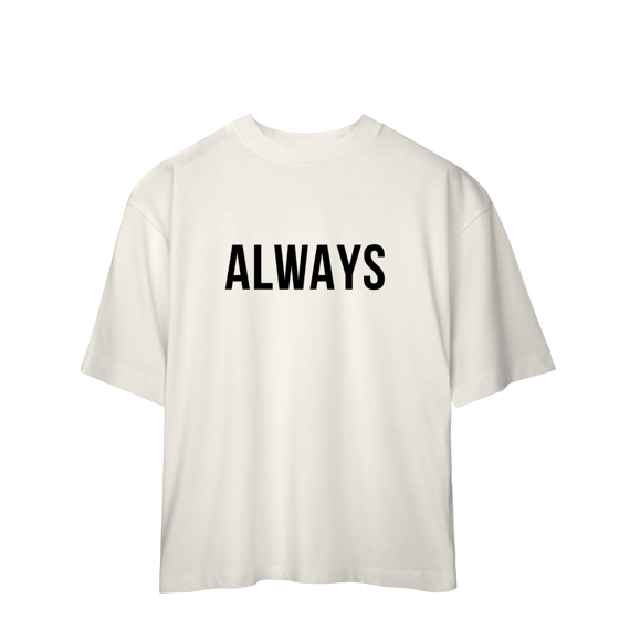 Camisa Oversized | Always - Twenty One Pilots