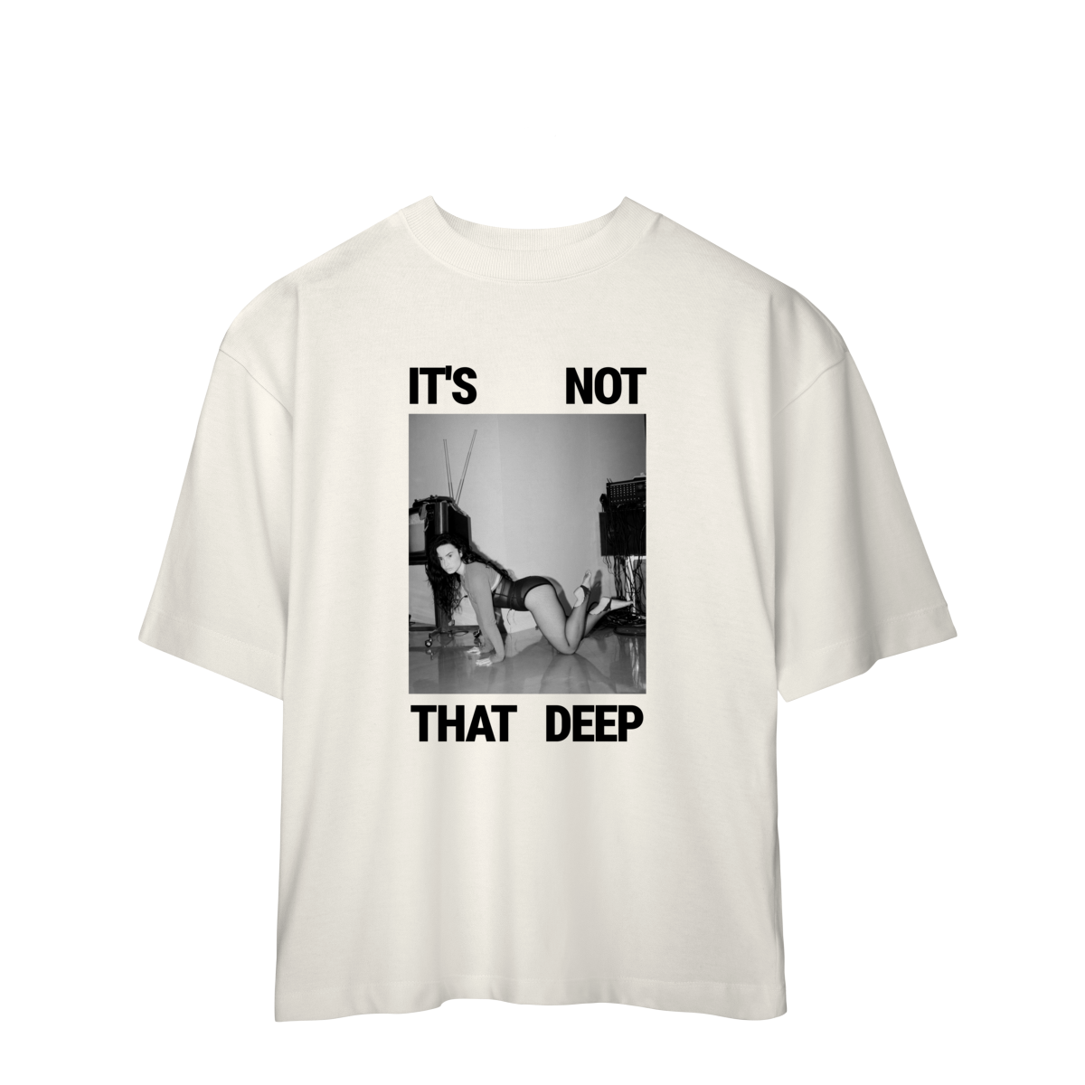 Camisa Oversized | It's Not That Deep - Demi Lovato