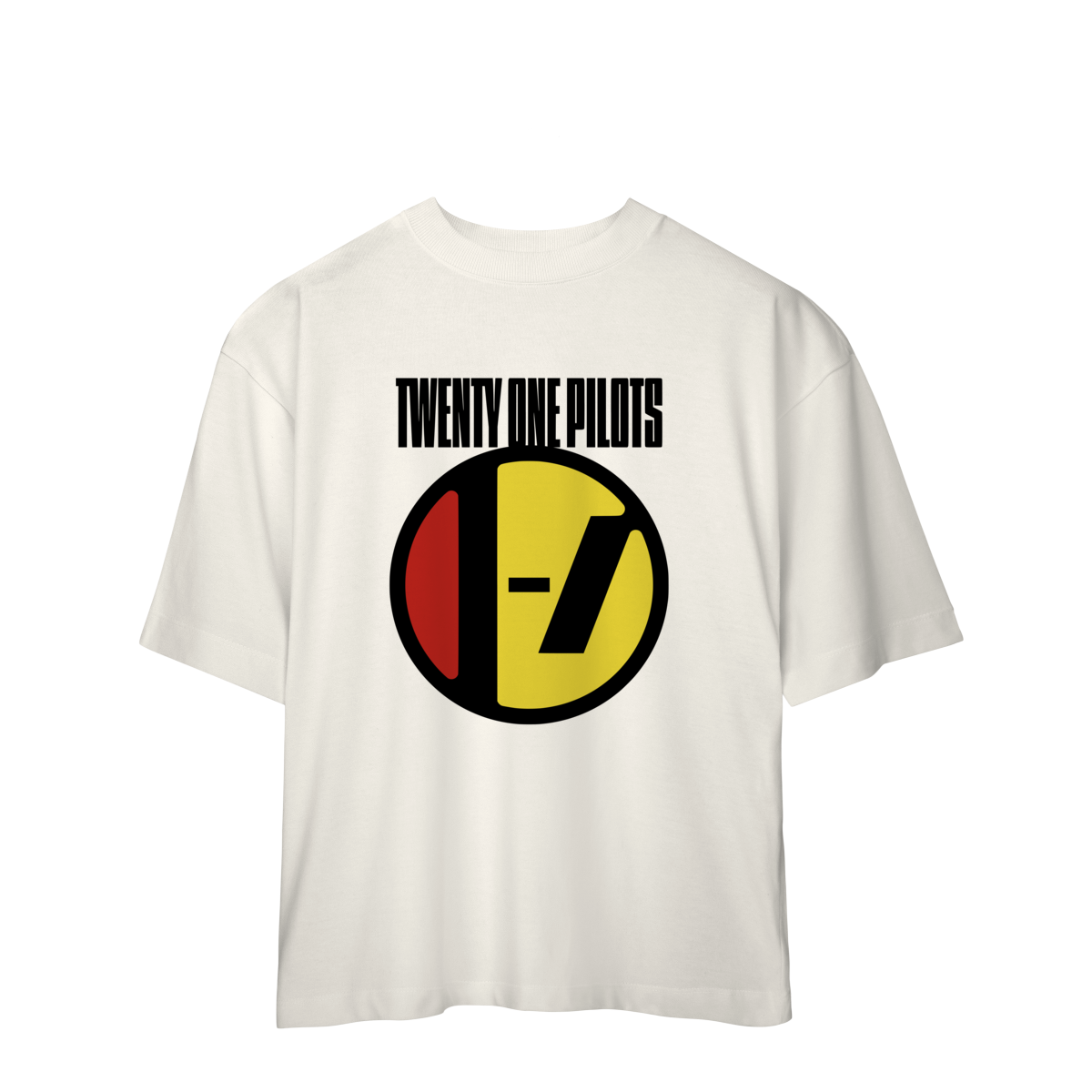 Camisa oversized | Colorful Logo - Twenty One Pilots