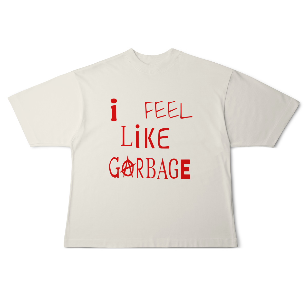 Camisa Oversized | I Feel Like Garbage - Twenty One Pilots