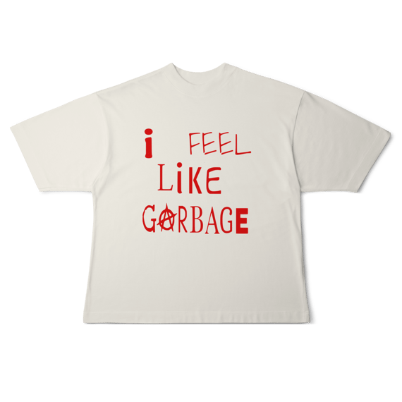 Camisa Oversized | I Feel Like Garbage - Twenty One Pilots