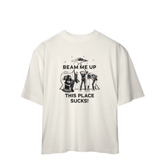 Nome do produto CAMISA OVERSIZED - THIS PLACE SUCKS | STRANGER THINGS