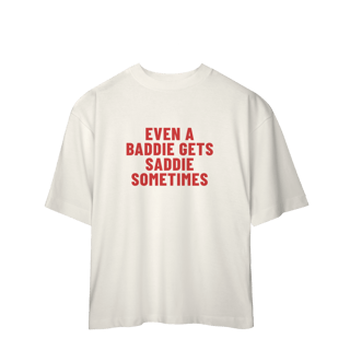Nome do produto CAMISA OVERSIZED - BADDIE SADDIE | JONAS BROTHERS