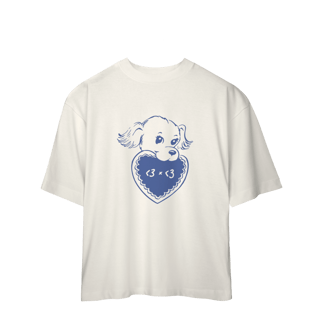 Nome do produto CAMISA OVERSIZED - PUPPY HEART | JONAS BROTHERS