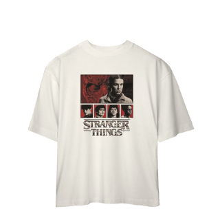 Nome do produto CAMISA OVERSIZED | STRANGER THINGS