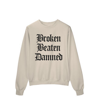 Nome do produto MOLETOM - BROKEN BEATEN DAMNED| MY CHEMICAL ROMANCE