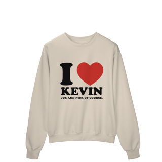Nome do produto MOLETOM - I LOVE KEVIN | JONAS BROTHERS