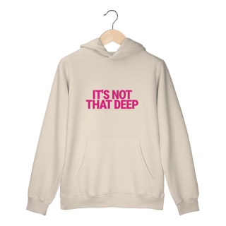 Nome do produto Moletom Canguru | It's Not That Deep - Demi Lovato