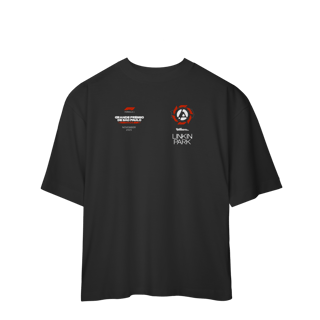 Nome do produto CAMISA OVERSIZED - F1 GRANDE PRÊMIO DE SÃO PAULO | LINKIN PARK