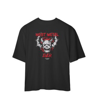 Nome do produto CAMISA OVERSIZED - MOST METAL EVER | STRANGER THINGS