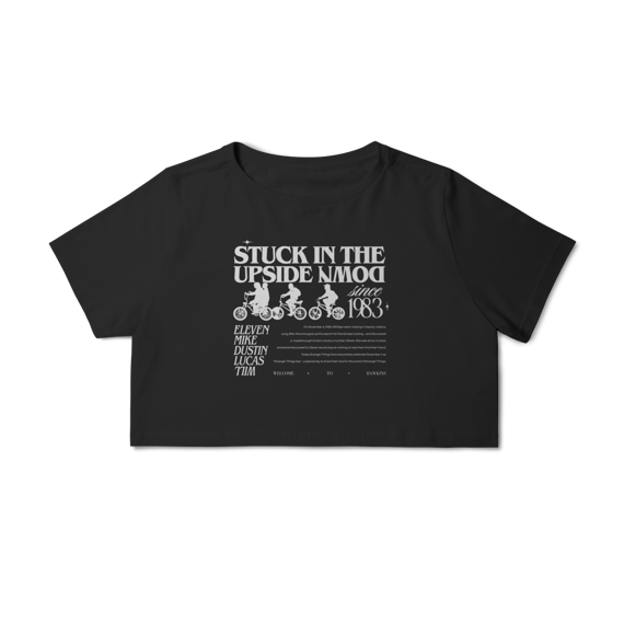 CROPPED - STRUCK IN THE UPSIDE DOWN | STRANGER THINGS