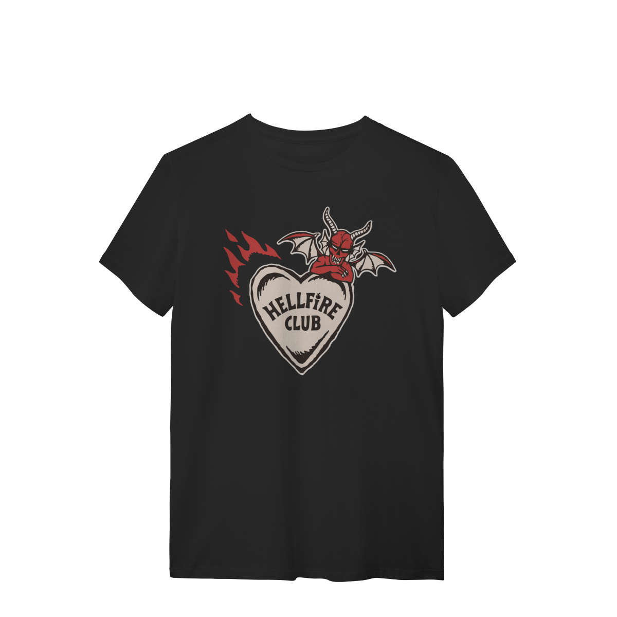 CAMISA - HELLFIRE CLUB DEVIL | STRANGER THINGS